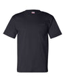 USA-Made Short Sleeve Crewneck Pocket T-Shirt