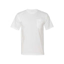 Bayside® USA-Made Midweight Pocket Crewneck Half Sleeve T-Shirt