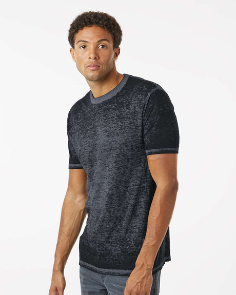 Colortone® Acid Wash Burnout Crewneck Short Sleeve T-Shirt