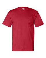 USA-Made Short Sleeve Crewneck Pocket T-Shirt