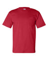 USA-Made Short Sleeve Crewneck Pocket T-Shirt