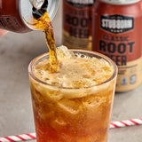 Stubborn Classic Root Beer Soda 12 fl. oz. - 18/Case