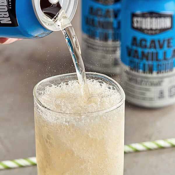 Stubborn Agave Vanilla Cream Soda 12 fl. oz. - 18/Case