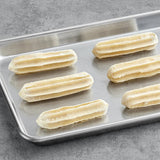 White Toque 4 1/4" Chocolate Hazelnut Filled Churros 4 lb. - 4/Case