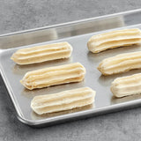 White Toque 4 1/4" Caramel Filled Churros 4 lb. - 4/Case