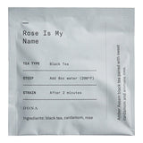 Dona Rose Is My Name Black Tea Sachet - 50/Box