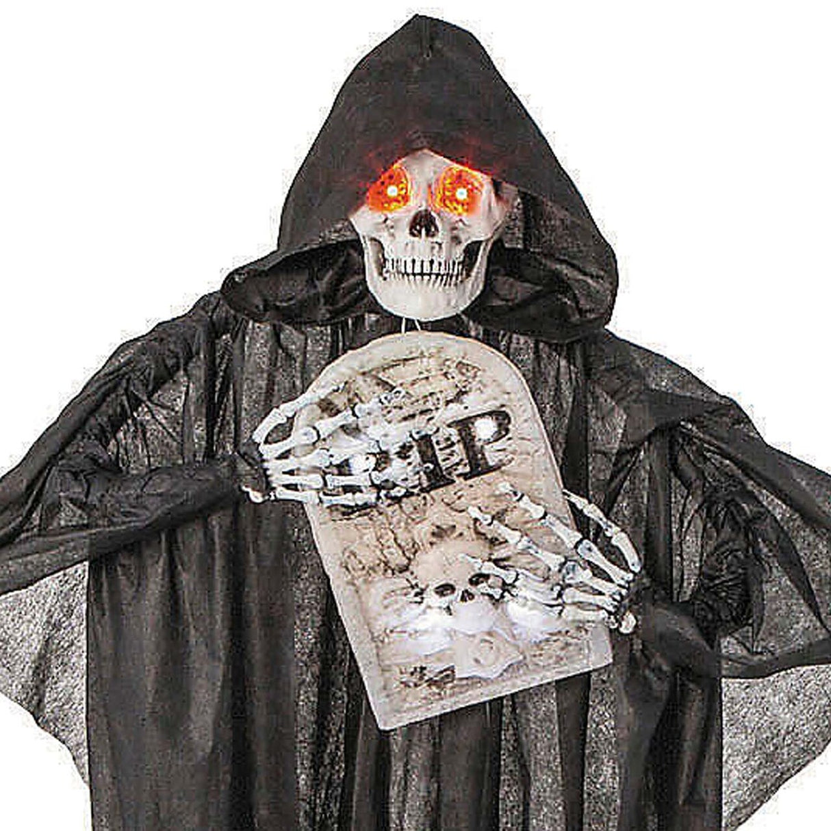 5 Ft 2 Inch Sonic Hanging Skeleton Reaper Halloween Decoration