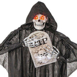 5 Ft 2 Inch Sonic Hanging Skeleton Reaper Halloween Decoration