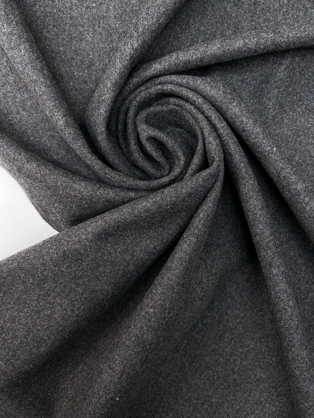 Wool Tweed Melange Coat Fabric