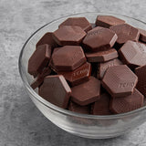 TCHO Mighty Mosaic 62% Dark Chocolate Hexagons 25 lb.