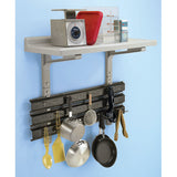 Cambro CSWS36EK110 Wall-Shelf Extender 36" - Black