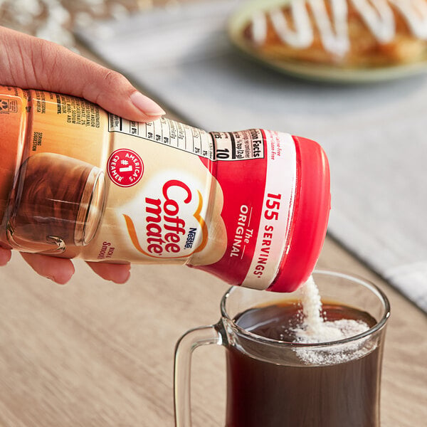 Nestle Coffee-Mate Original Non-Dairy Coffee Creamer Shaker 11 oz. - 12/Case