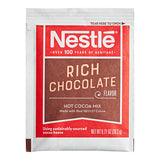 Nestle Rich Chocolate Hot Cocoa Mix Packet - 300/Case
