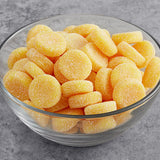 Vidal Sour Gummy Pineapple and Orange Bites 2.2 lb. - 12/Case