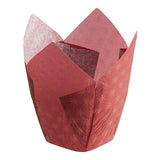 Medium Tulip Baking Cups, 2" x 3 1/2", Choose from 10 colors and Patterns, 125 count