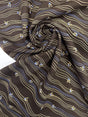 Wool Printed Shades White Striped