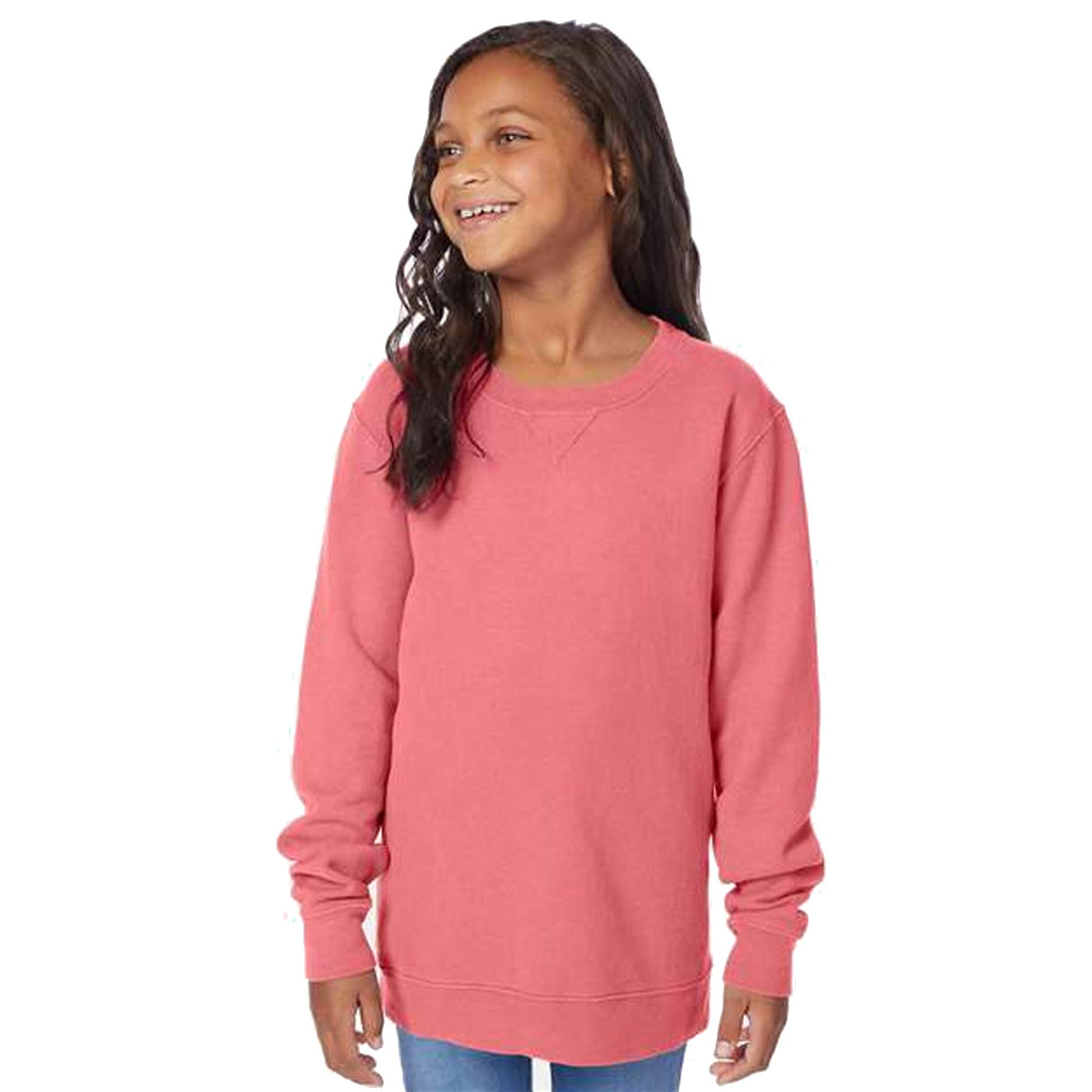 Garment-Dyed Youth Crewneck Sweatshirt