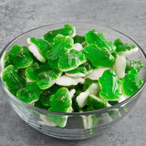 Vidal Gummy Green Frogs 4.4 lb. - 6/Case