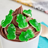 Vidal Gummy Green Frogs 4.4 lb. - 6/Case