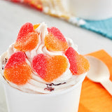 Vidal Gummy Peach Hearts 4.4 lb.
