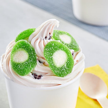 Vidal Sour Gummy Kiwis 2.2 lb. - 12/Case