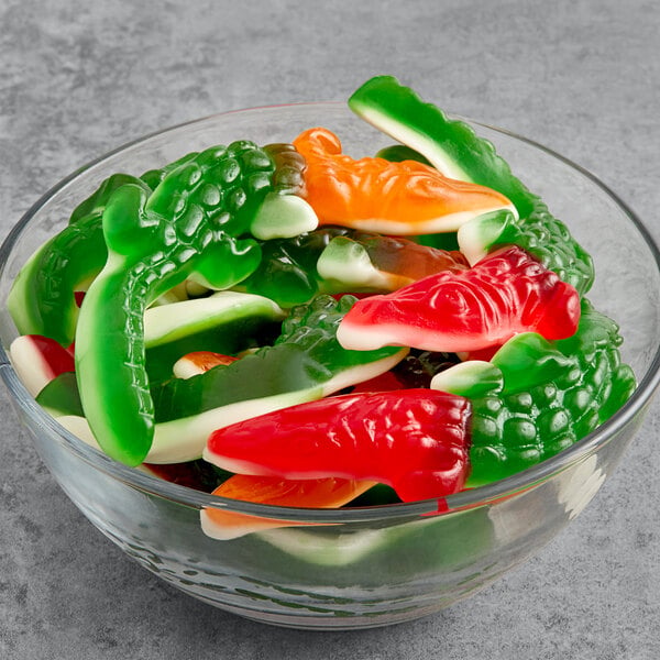 Vidal Gummy Crocodiles 4.4 lb. - 6/Case