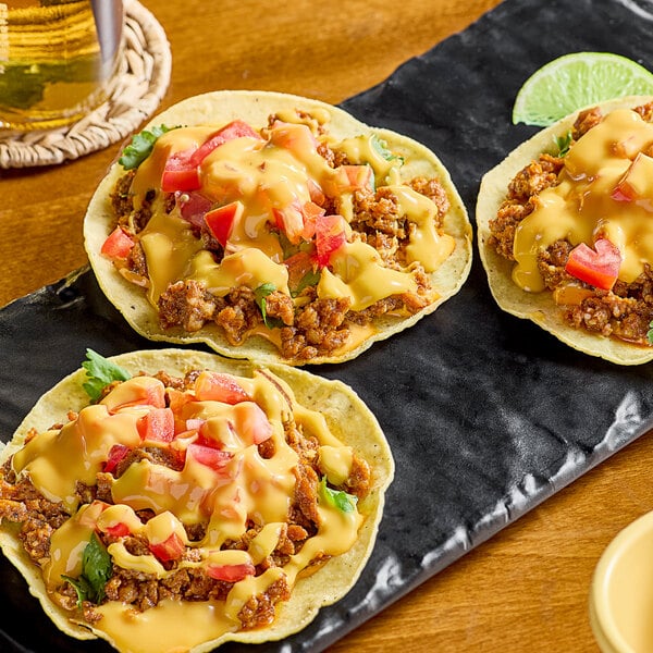 Chef-Mate Que Bueno Jalapeno Cheddar Cheese Sauce #10 Can - 6/Case