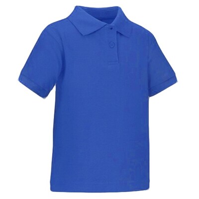Toddler Short Sleeve School Uniform Polo Shirt
