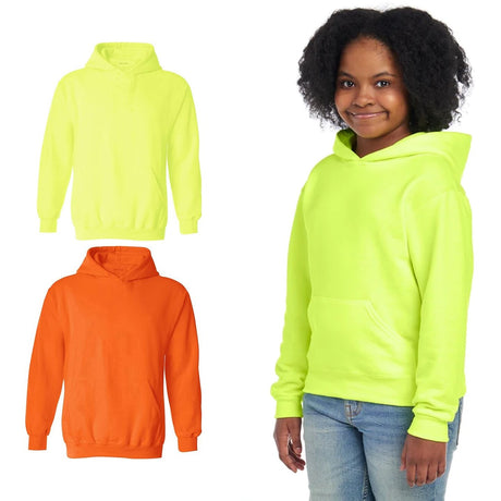 Youth Safety Long Sleeve Hooded Sweatshirt | RADYAN®