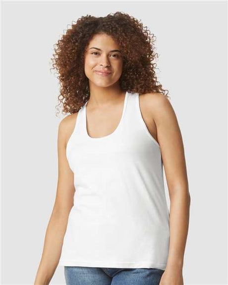 Gildan® Softstyle Women’s CVC Racerback Tank Top