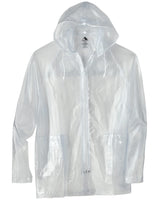 Augusta Sportswear® Clear Hooded Rain Long Sleeve Jacket