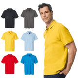 Gildan® Softstyle Adult Pique Polo Short Sleeve Crew-Neck T-Shirt
