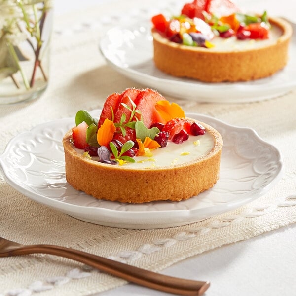 Pidy Gourmet Round Sweet Butter Tart Shell 3 1/4" - 96/Case
