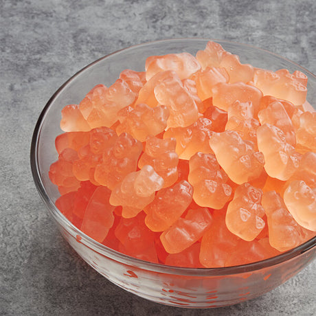 Albanese Pink Grapefruit Gummi Bears 5 lb. - 4/Case