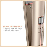 Conair 76858111 InfinitiPro Frizz Free Titanium Ceramic Flat Iron – 1 Inch