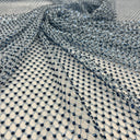 1 Yard Diamond Fishnet Fabric Stretch Lace, Soft Nylon Spandex Blend, 58" Width,