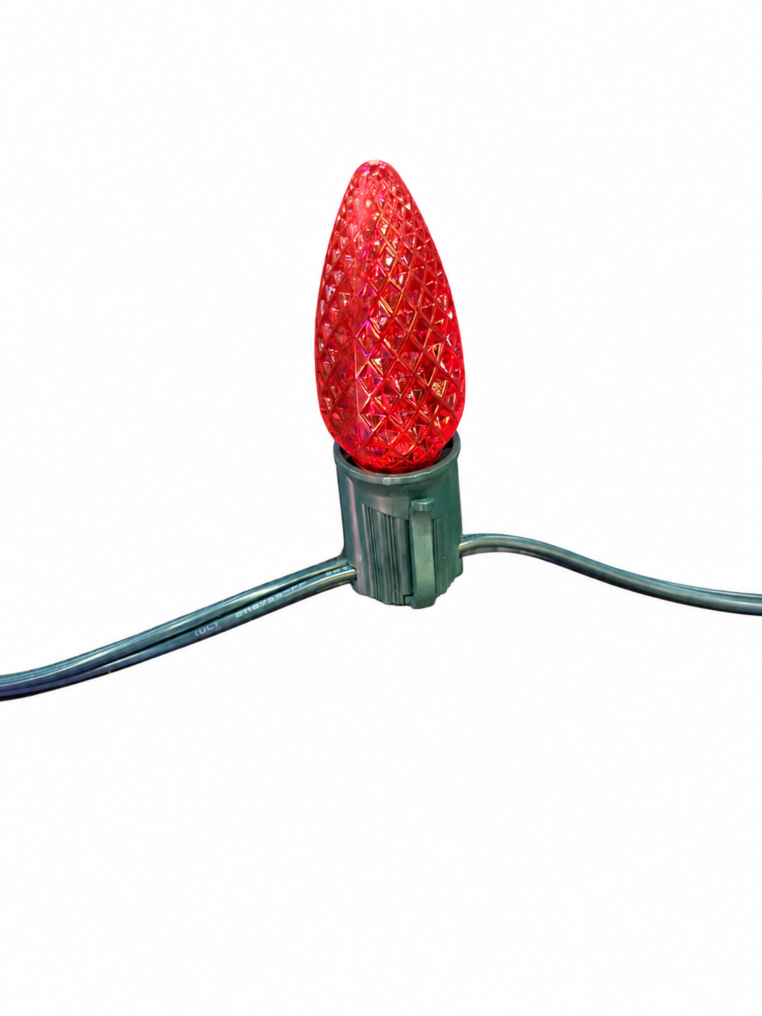 C9 Socket Cord - 100' 6" Spacing