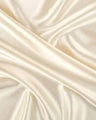 Ivory Silky Stretch Satin