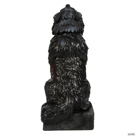 25.5" Animated Zombie Wolf Halloween Decoration with Sound and Motion