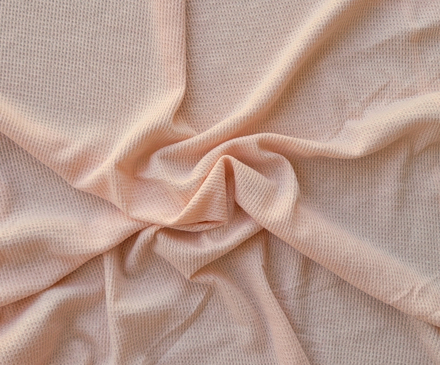 Thermal Knit Fabric Blush