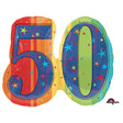 50th Birthday Foil Balloon