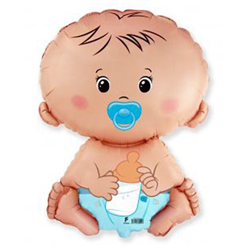 Foil Balloon 26 Inch Baby Blue