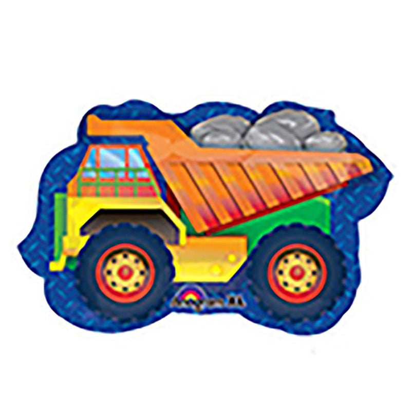 Dump Truck Foil Balloon