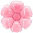 Flower Shape Pink Plastic Balloon