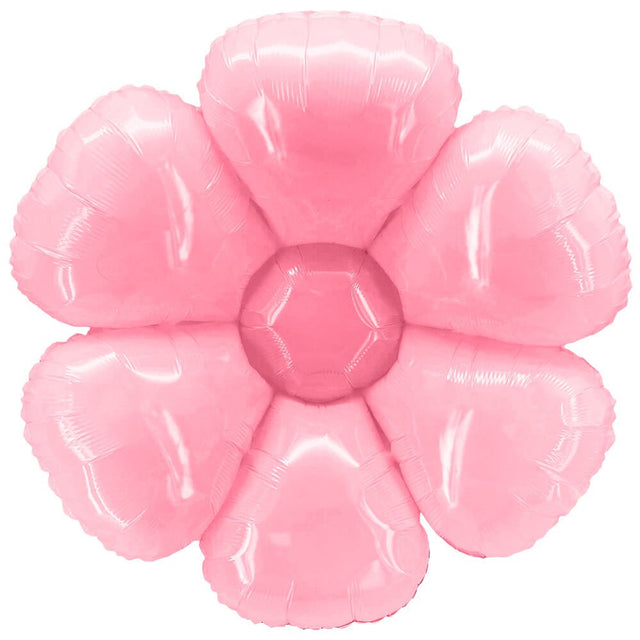 Flower Shape Pink Plastic Balloon