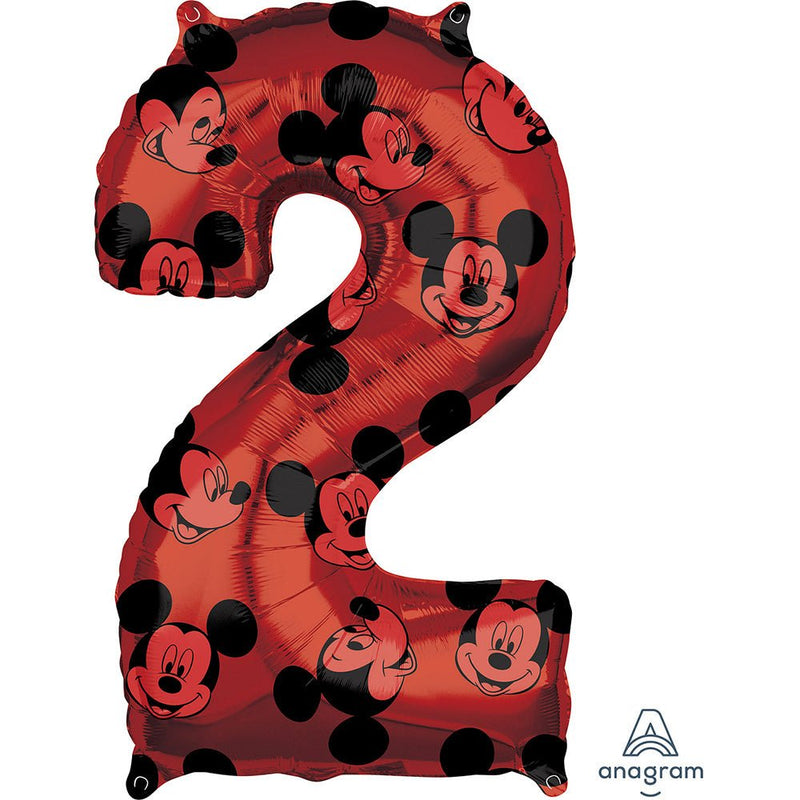 Mickey Mouse Foil Number 2 Balloon