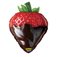 Foil Balloon 26 Inch Mighty Chocolate Strawberry