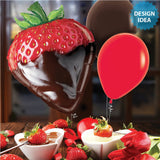 Foil Balloon 26 Inch Mighty Chocolate Strawberry