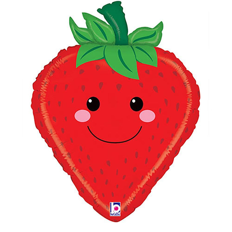 Strawberry Foil Balloon 26 Inch