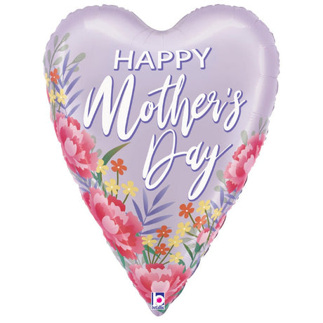 Mother's Day Heart Foil Balloon